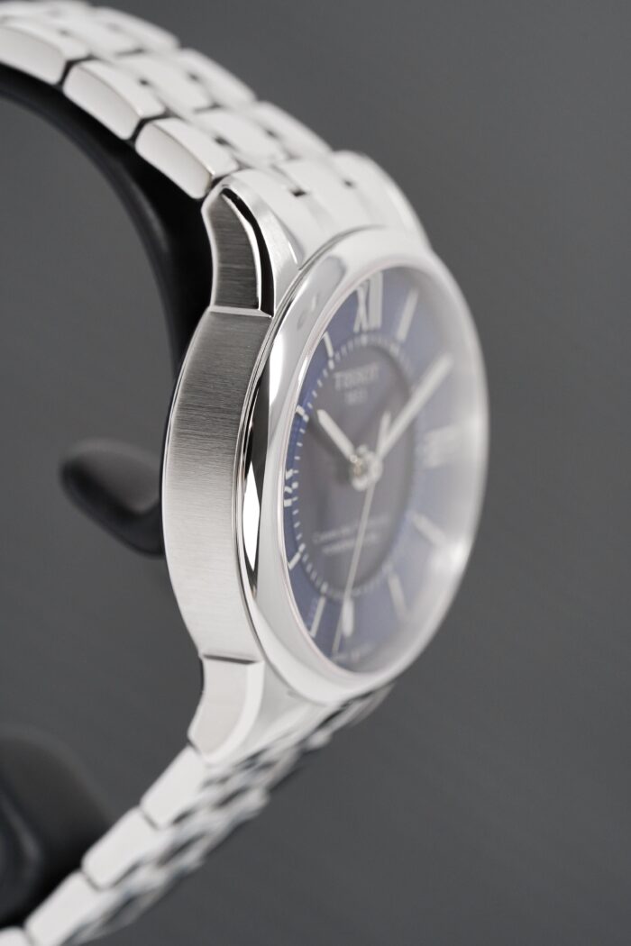Tissot Ladies Automatic Watch Chemin Des Tourelles Powermatic 80 Blue - T099.207.11.048.00 - Image 7